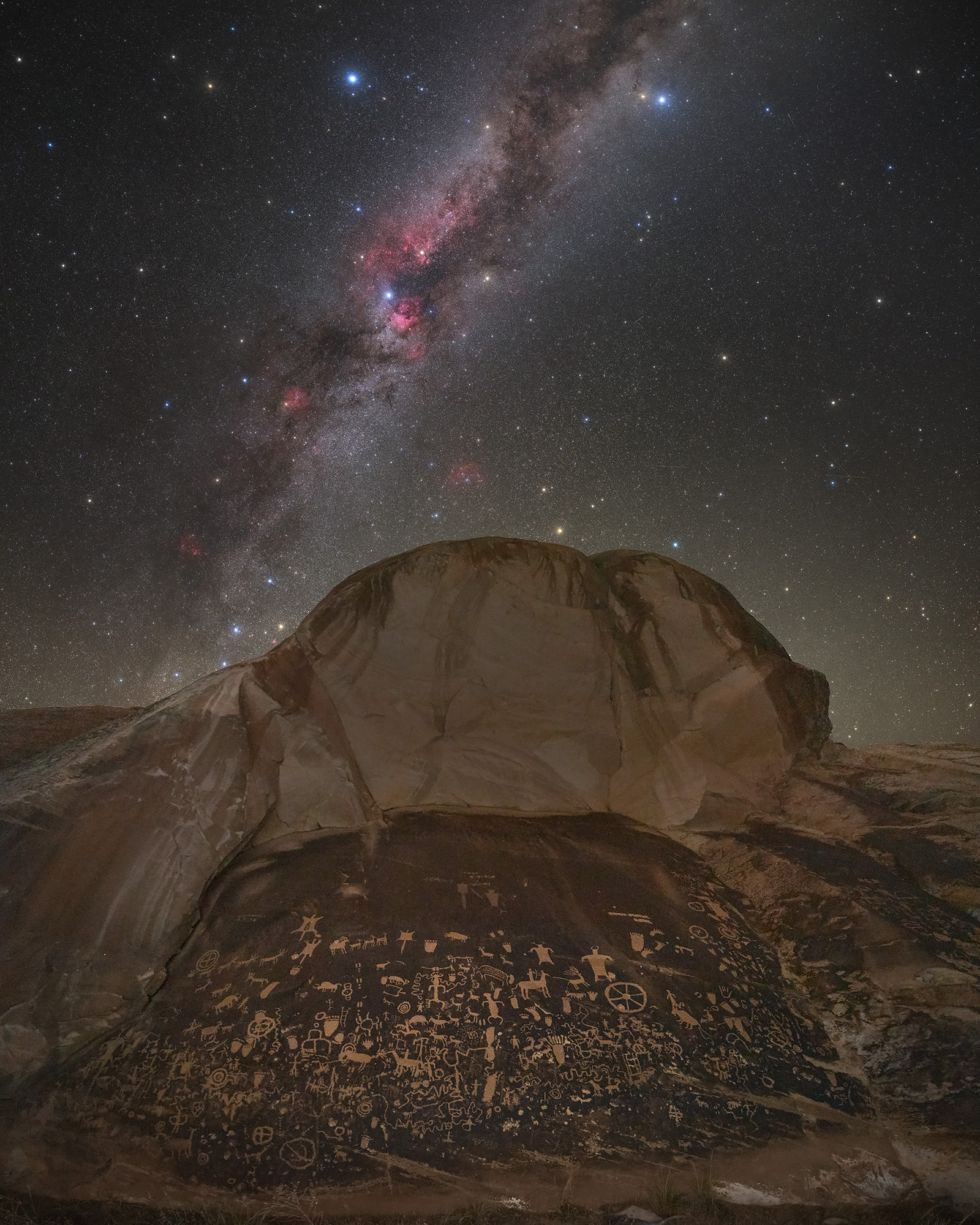Petroglyphs in the Canyonlands